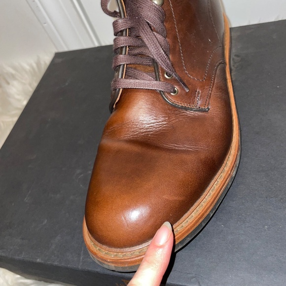 Allen Edmonds Higgins Mill Weather Proof Boot Men’s Size 9.5 D Brown - Picture 8 of 16